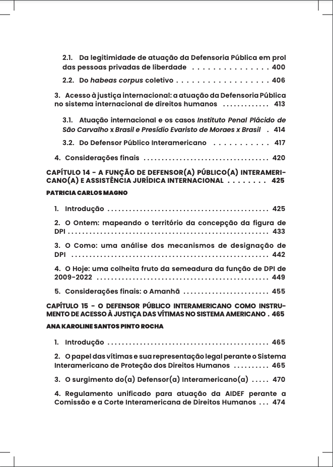 Página 10 do sumário