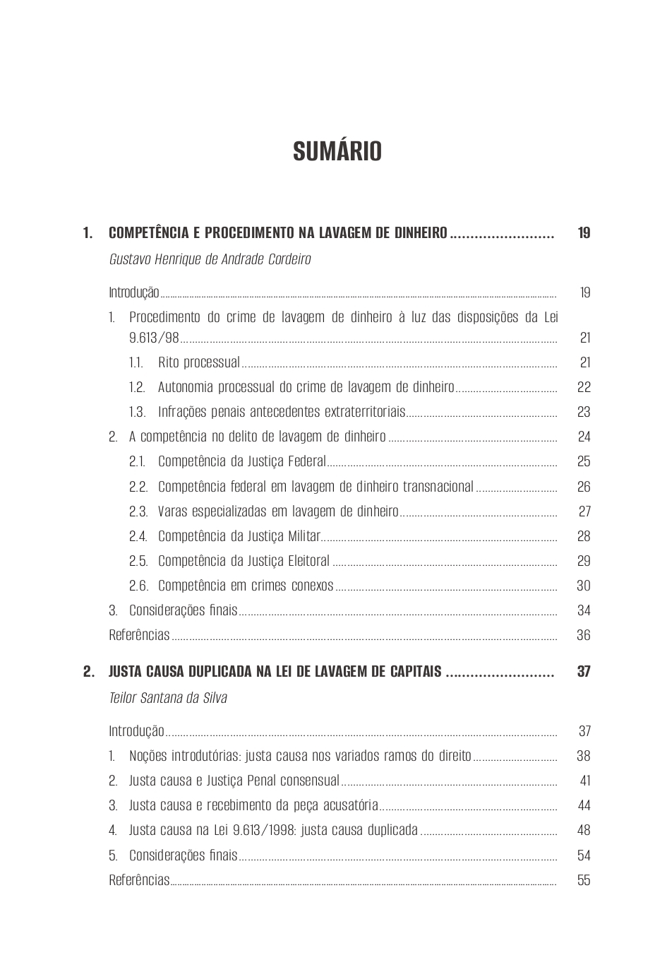 Página 1 do sumário
