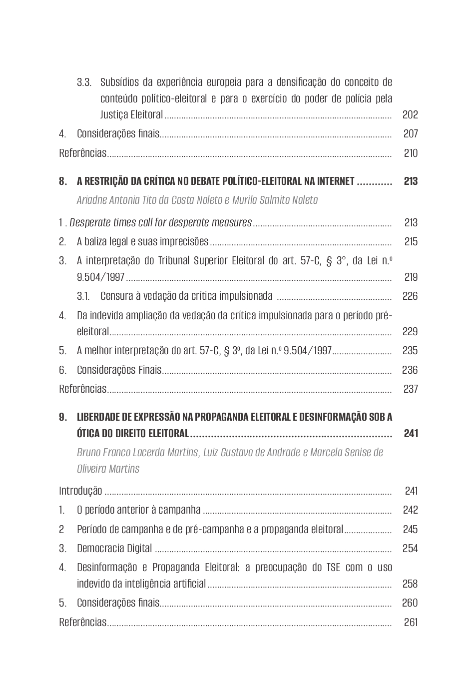 Página 5 do sumário